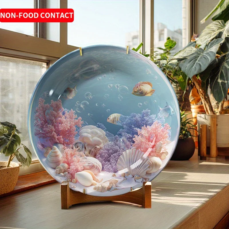 Marine Aquarium Home - Piring & Dekorasi Dinding Akuarium Tema