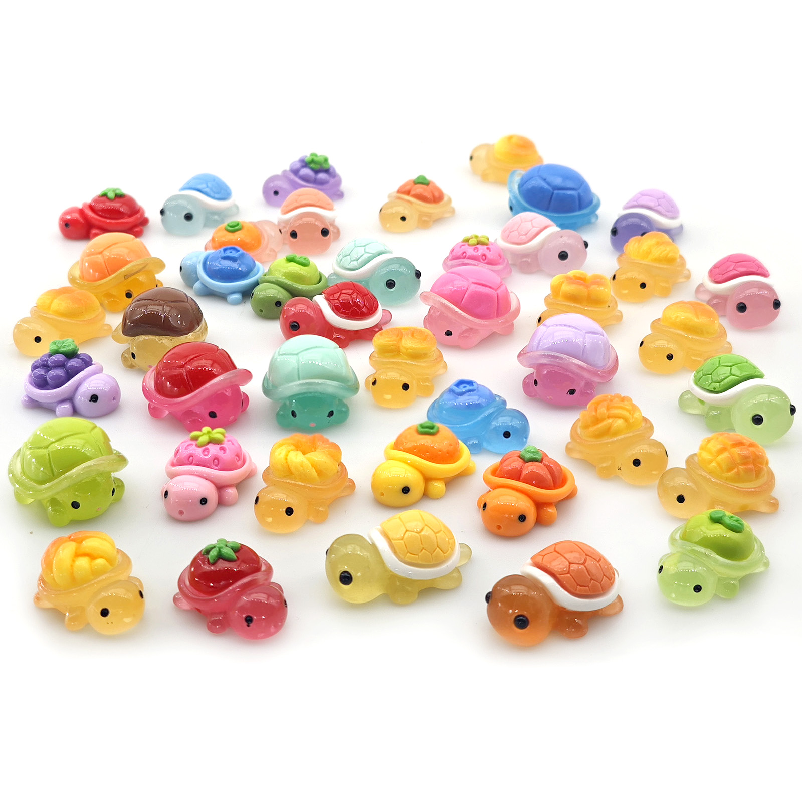 Marine Aquarium Decorations - Mini Resin Laut Hewan Kura-kura Patung
