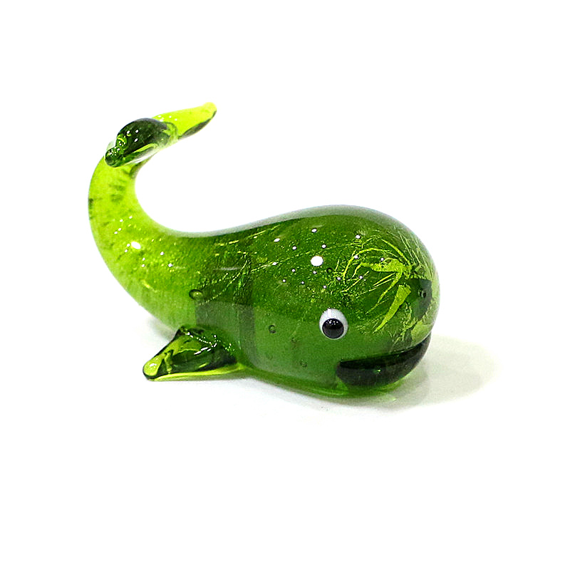 Murano kaca paus miniatur patu - Marine Aquarium Home ulasan dan harga