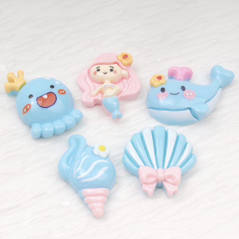 10/100Pcs Resin Cantik Warna B - Marine Aquarium Decorations ulasan dan harga
