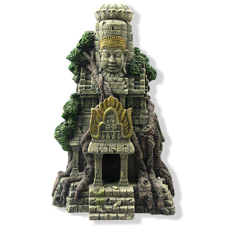 Ornamen Akuarium Rumah Patung  - Aquarium & Marine Museum Universiti Malaysia Sabah Kota Kinabalu Sabah Reviews ulasan dan harga
