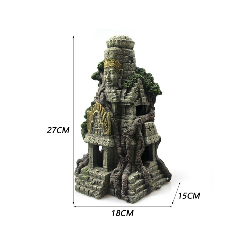Ornamen Akuarium Rumah Patung  - Aquarium & Marine Museum Universiti Malaysia Sabah Kota Kinabalu Sabah Reviews ulasan dan harga