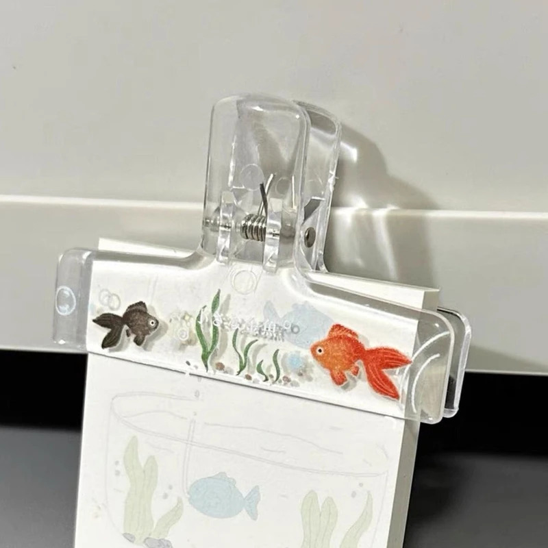 1 Buah Klip Binder Ikan Mas Ak - Marine Aquarium Decorations ulasan dan harga