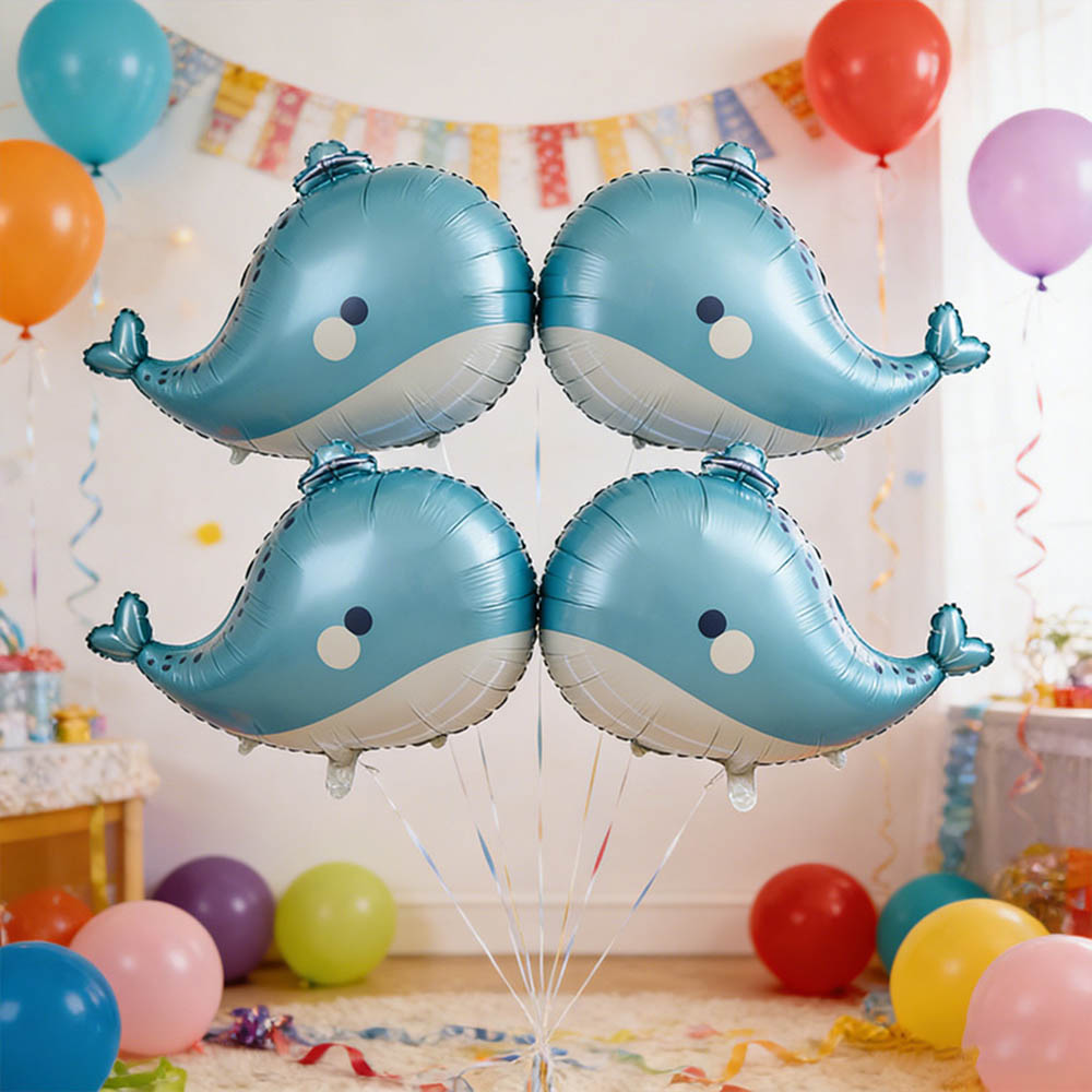 5 Buah Set Balon Foil Paus Kar - Marine Aquarium Decorations ulasan dan harga