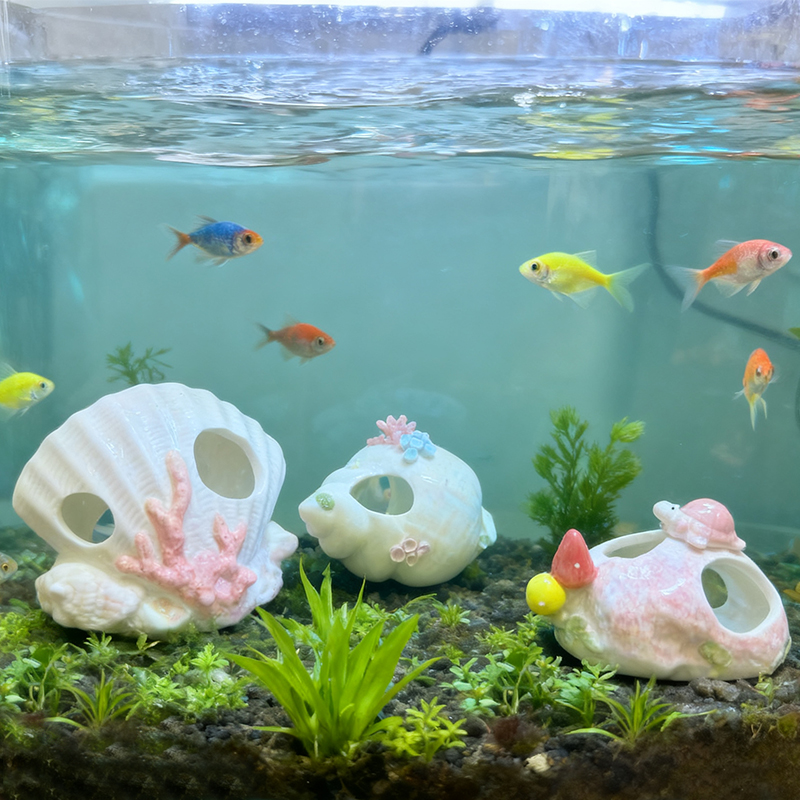 Ornamen Keramik Laut, Dekorasi - Marine Aquarium Home ulasan dan harga